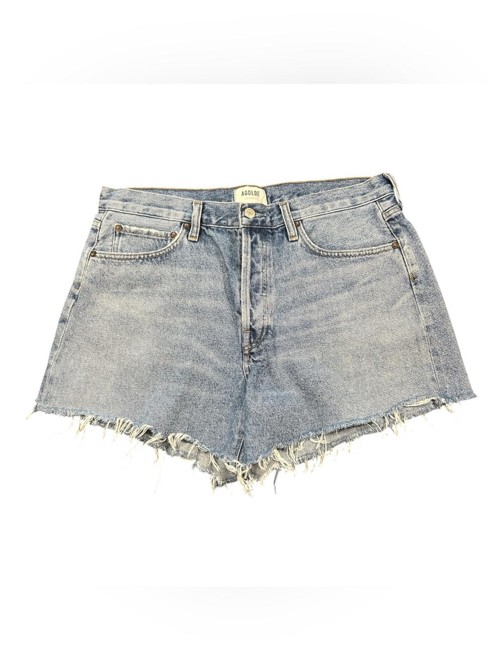 Agolde‎ Parker Jean Shorts Size 30 Button Fly EUC